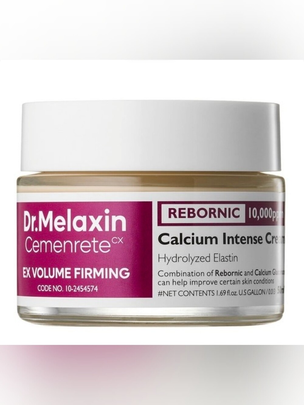 Dr. Melaxin Cemenrete Calcium Intense Volume, Firming, Anti-Aging Cream 50ml NEW